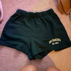Garage Women's Black Athletic Shorts